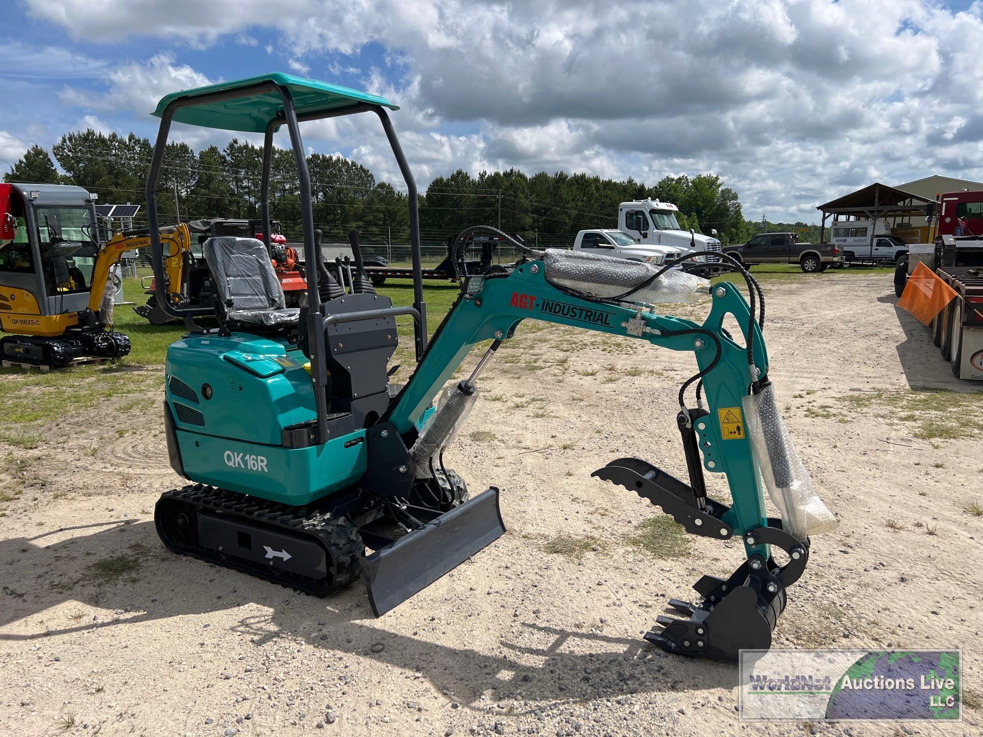 2024 AGT-INDUSTRIAL QK16R MINI-EXCAVATOR SN-QK16R2024031500005