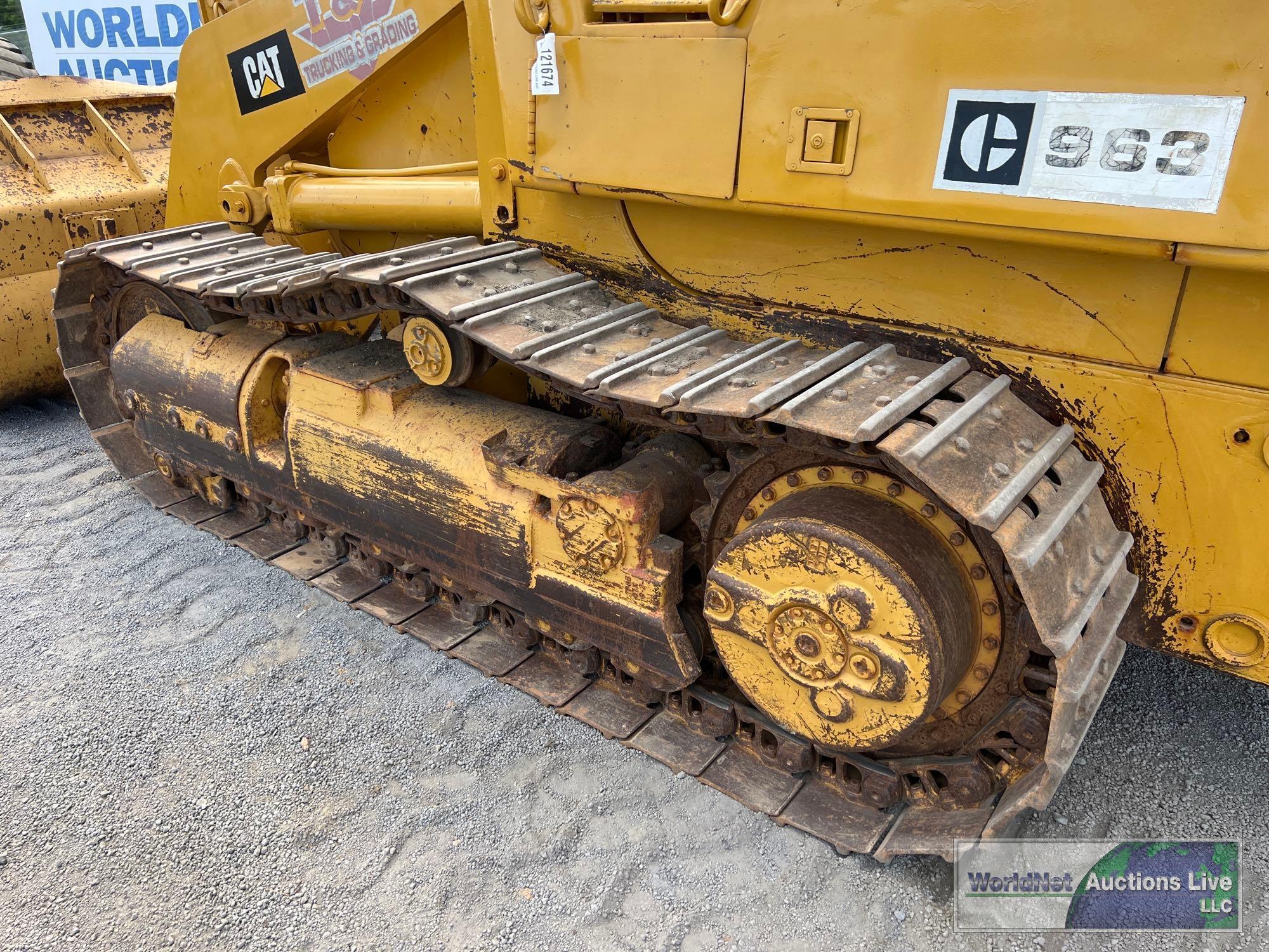 1985 CATERPILLAR 963 CRAWLER LOADER SN-29S01125