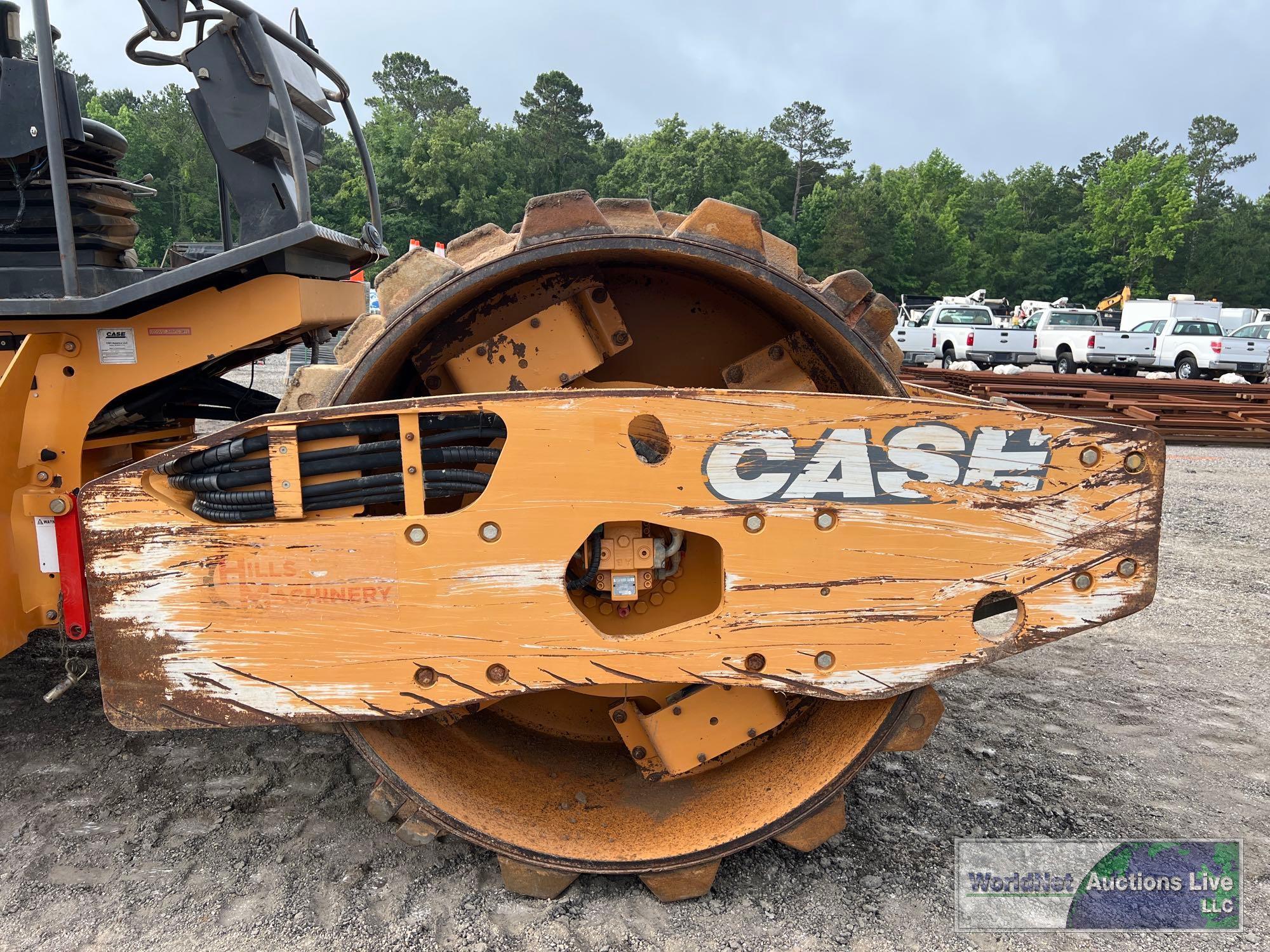 2011 CASE SV212 PAD FOOT COMPACTOR SN-DDDSV212NBNTC3091