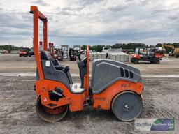 2007 HAMM HD8VV DOUBLE DRUM ROLLER SN-H1700100