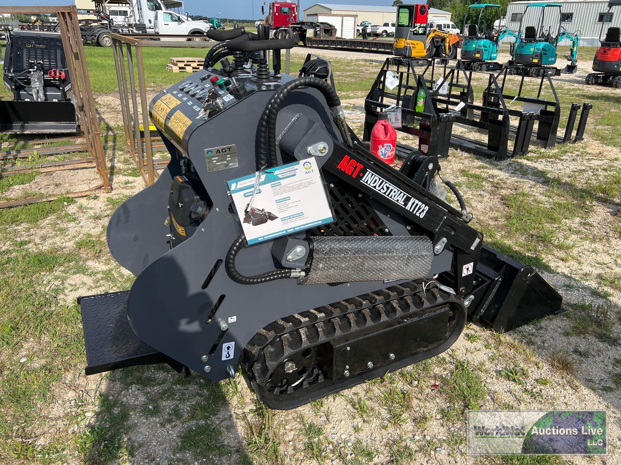 2024 AGT-INDUSTRIAL KTT23 WALK BEHIND SKID STEER SN-A2401111735