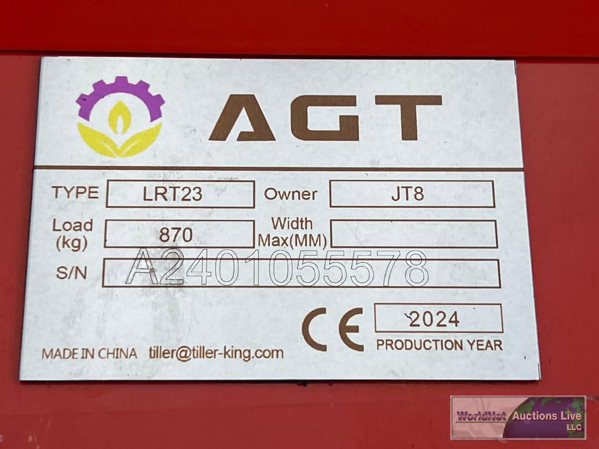 2024 AGT-INDUSTRIAL LRT23 WALK BEHIND SKID STEER SN-A2401055578