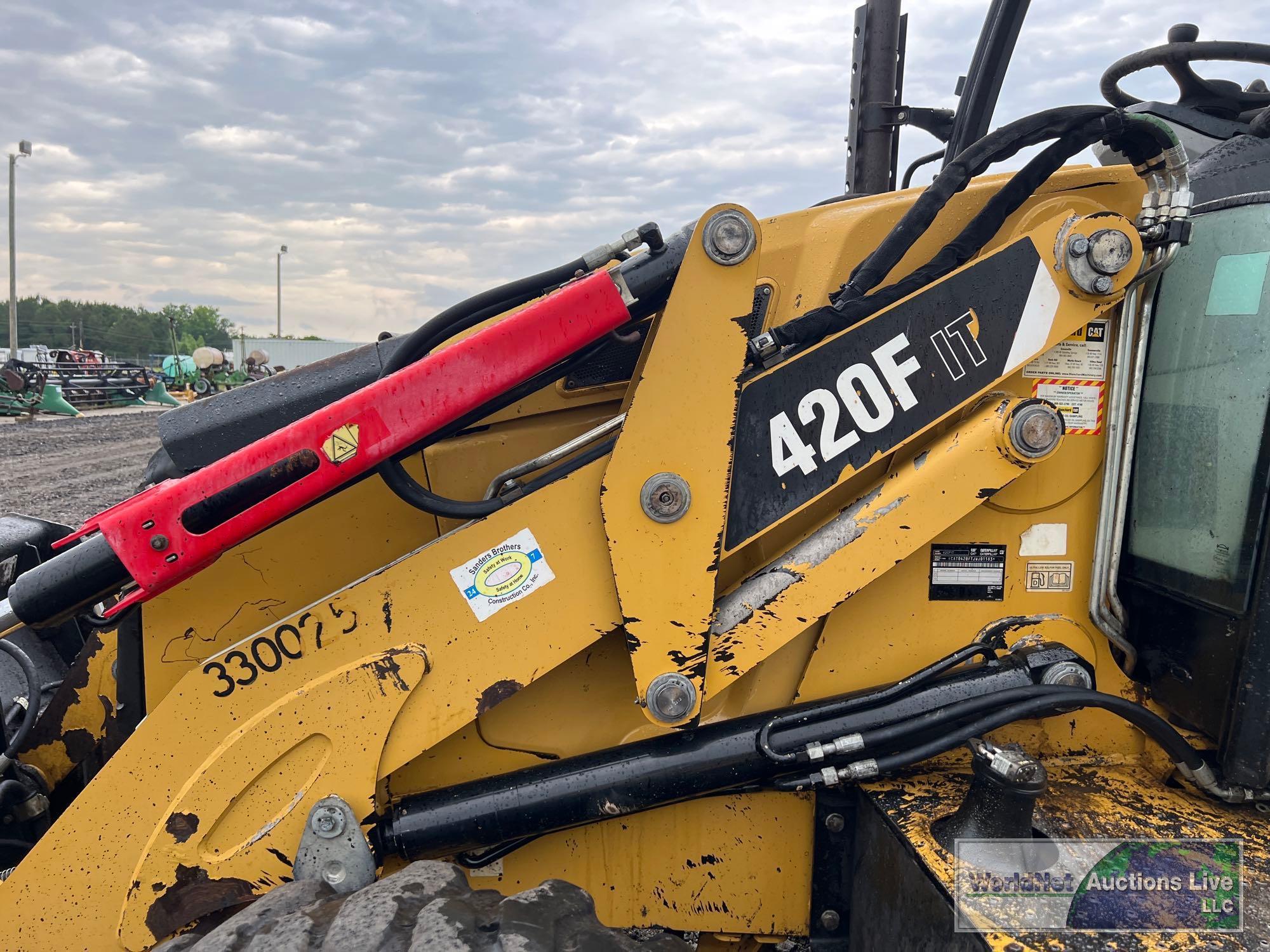 2012 CATERPILLAR 420FIT BACKHOE LOADER SN-CAT0420FTJWJ01183