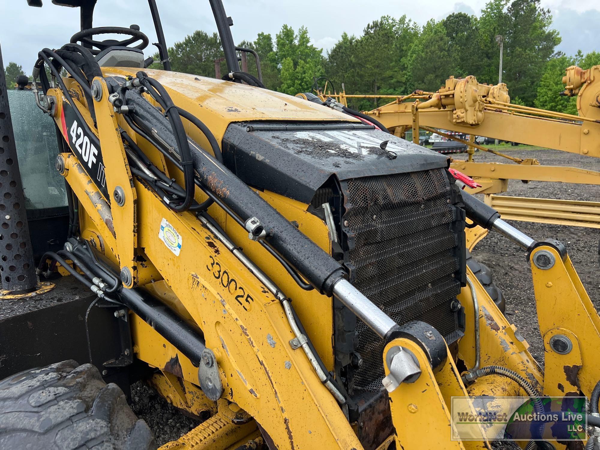 2012 CATERPILLAR 420FIT BACKHOE LOADER SN-CAT0420FTJWJ01183