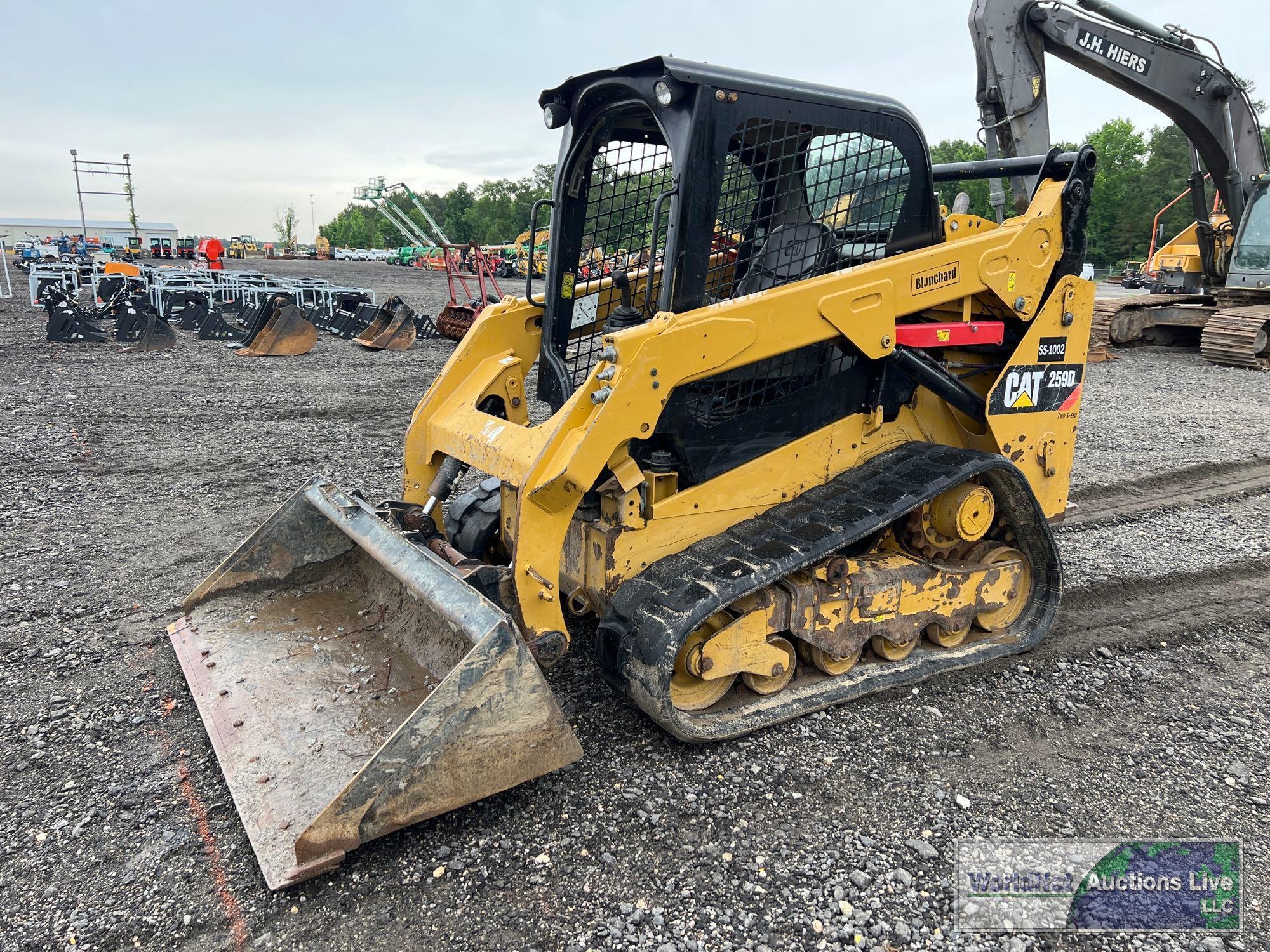 2019 CATERPILLAR 259 SKID STEER SN-CAT0259DAFTL20087