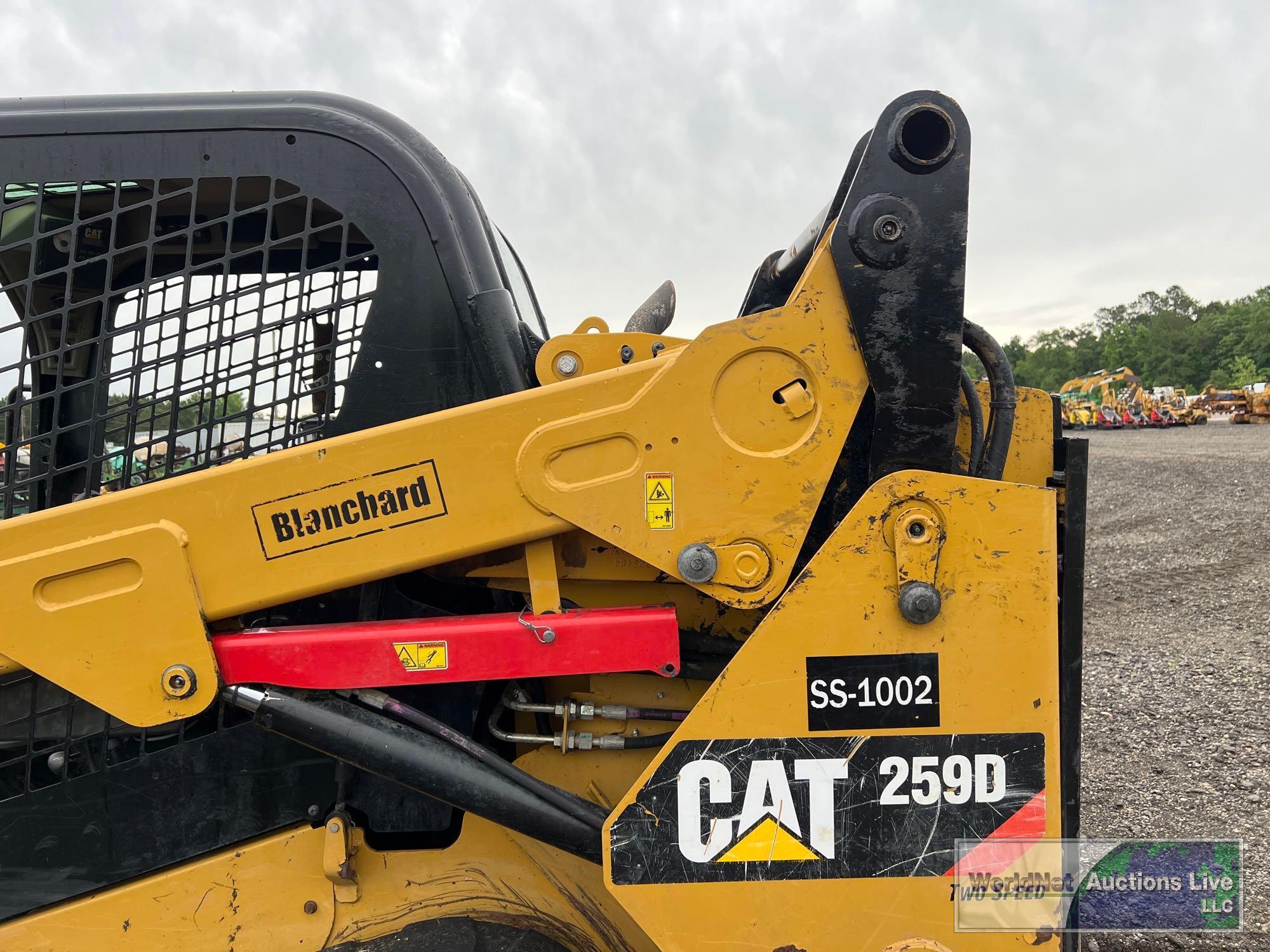 2019 CATERPILLAR 259 SKID STEER SN-CAT0259DAFTL20087