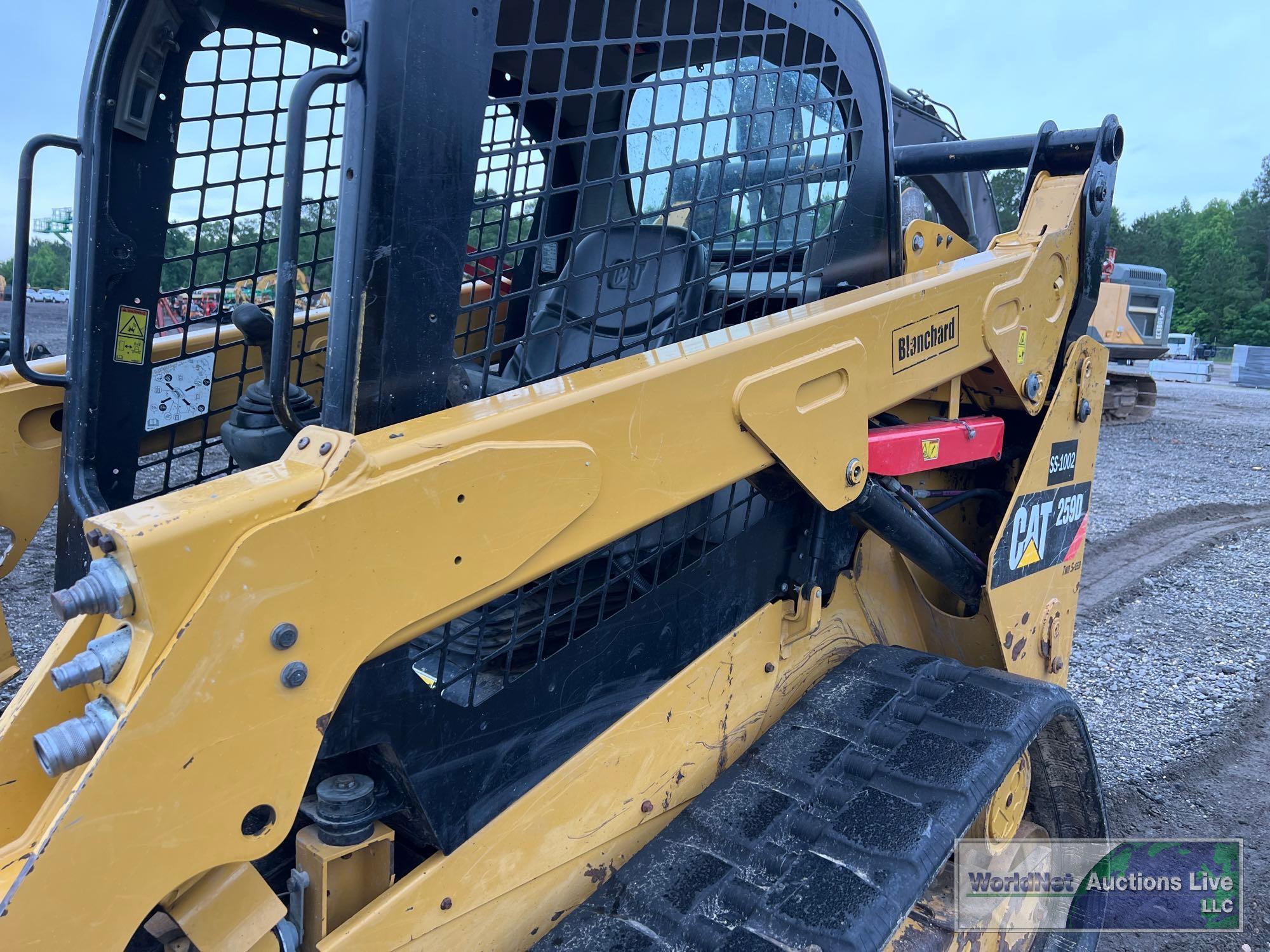 2019 CATERPILLAR 259 SKID STEER SN-CAT0259DAFTL20087