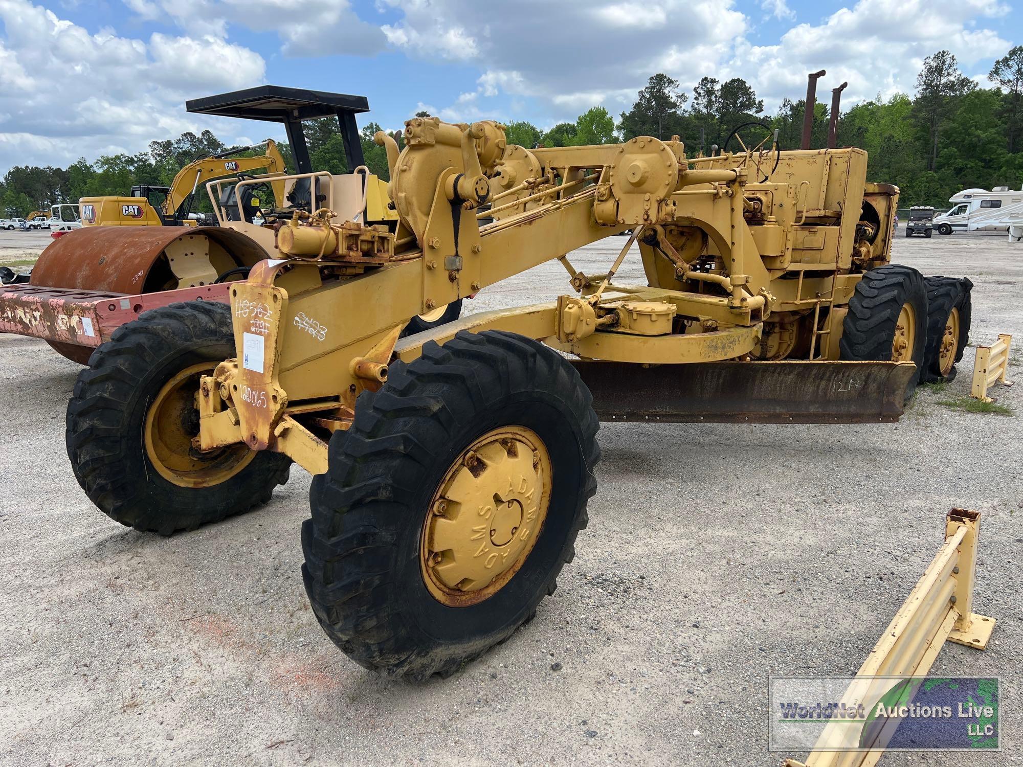 ADAMS 550 MOTOR GRADER SN-T382