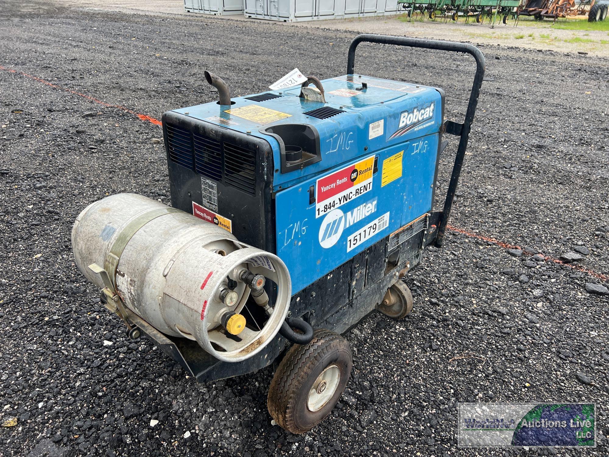 MILLER BOBCAT 250 WELDER GENERATOR CART SN-MG280013R