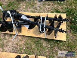 LOT OF UNUSED MIVA MINI-EXCAVATOR AUGER SET