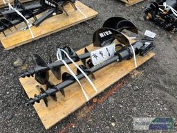 LOT OF UNUSED MIVA MINI-EXCAVATOR AUGER SET