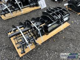 LOT OF UNUSED MIVA MINI-EXCAVATOR ATTACHMENTS