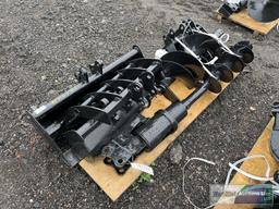 LOT OF UNUSED MIVA MINI-EXCAVATOR ATTACHMENTS