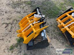 SET OF NEW/UNUSED MIVA MINI-EXCAVATOR ATTACHMENTS