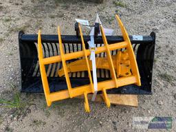 SET OF NEW/UNUSED MIVA MINI-EXCAVATOR ATTACHMENTS