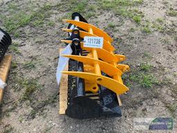 SET OF NEW/UNUSED MIVA MINI-EXCAVATOR ATTACHMENTS