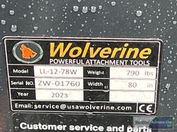 2023 WOLVERINE LL-12-78W LAND LEVELER SN-ZW01760