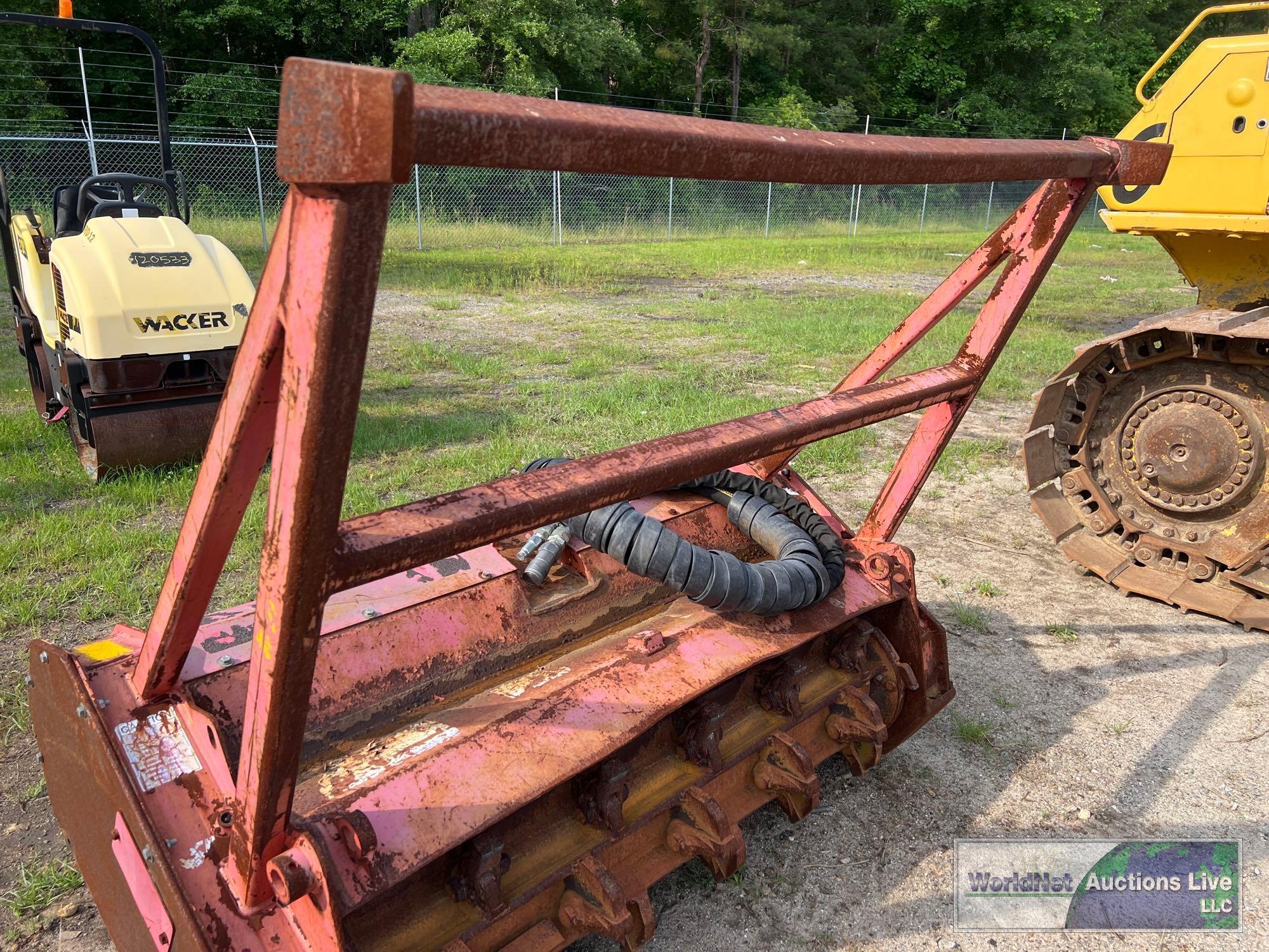 6' HYDRAULIC SKID STEER MULCHER SN-N/A