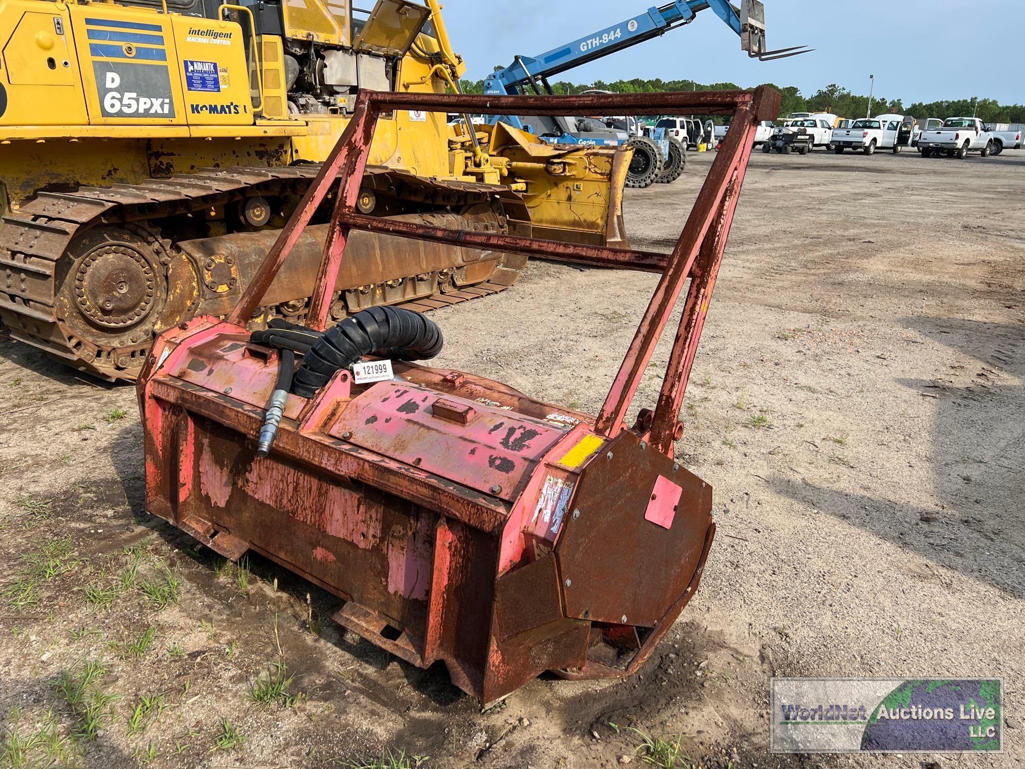 6' HYDRAULIC SKID STEER MULCHER SN-N/A