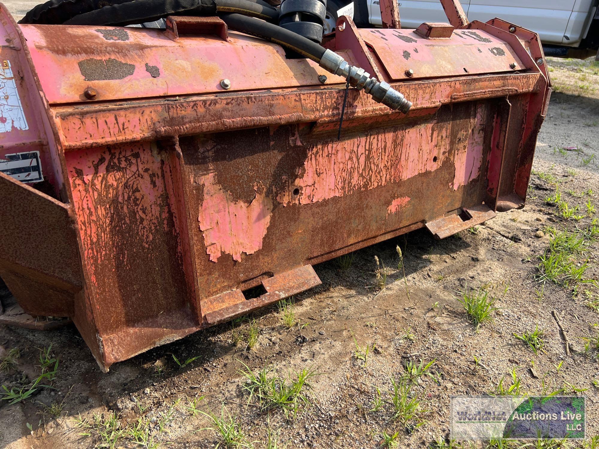 6' HYDRAULIC SKID STEER MULCHER SN-N/A