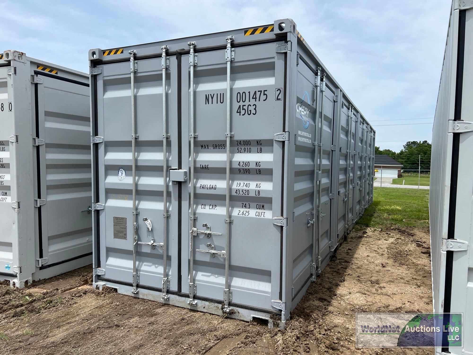 2024 HIGH CUBE 40' MULTI-DOOR SHIPPING CONTAINER SN-QT24400875