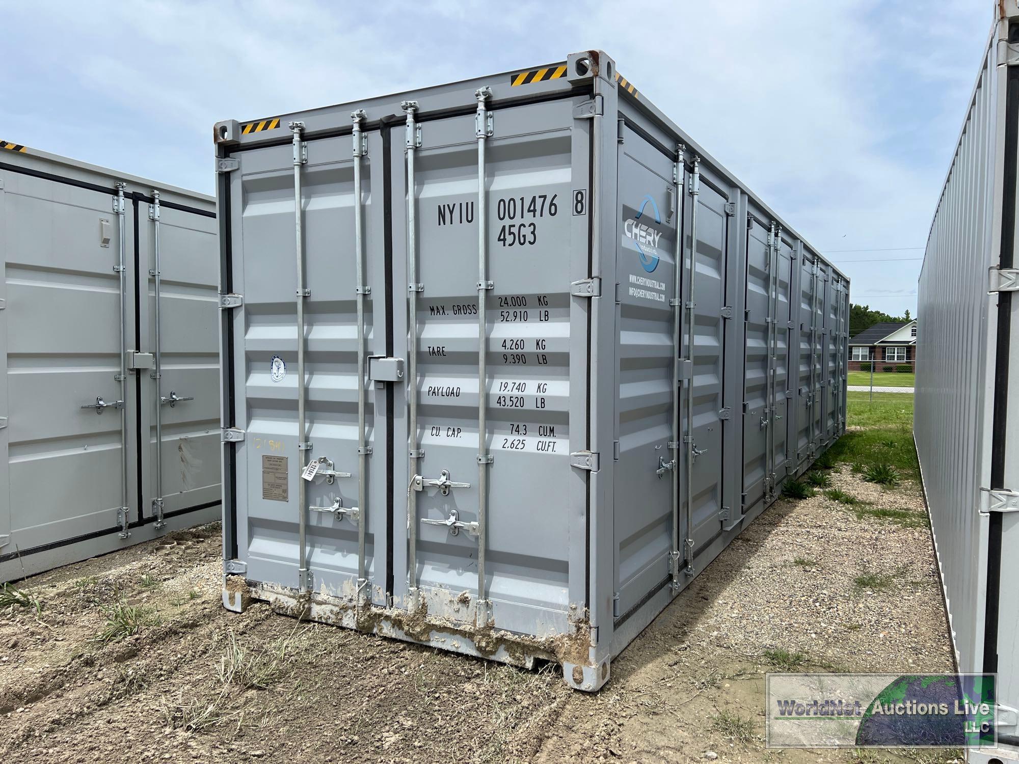 2024 HIGH CUBE 40' MULTI-DOOR SHIPPING CONTAINER SN-QT24400876