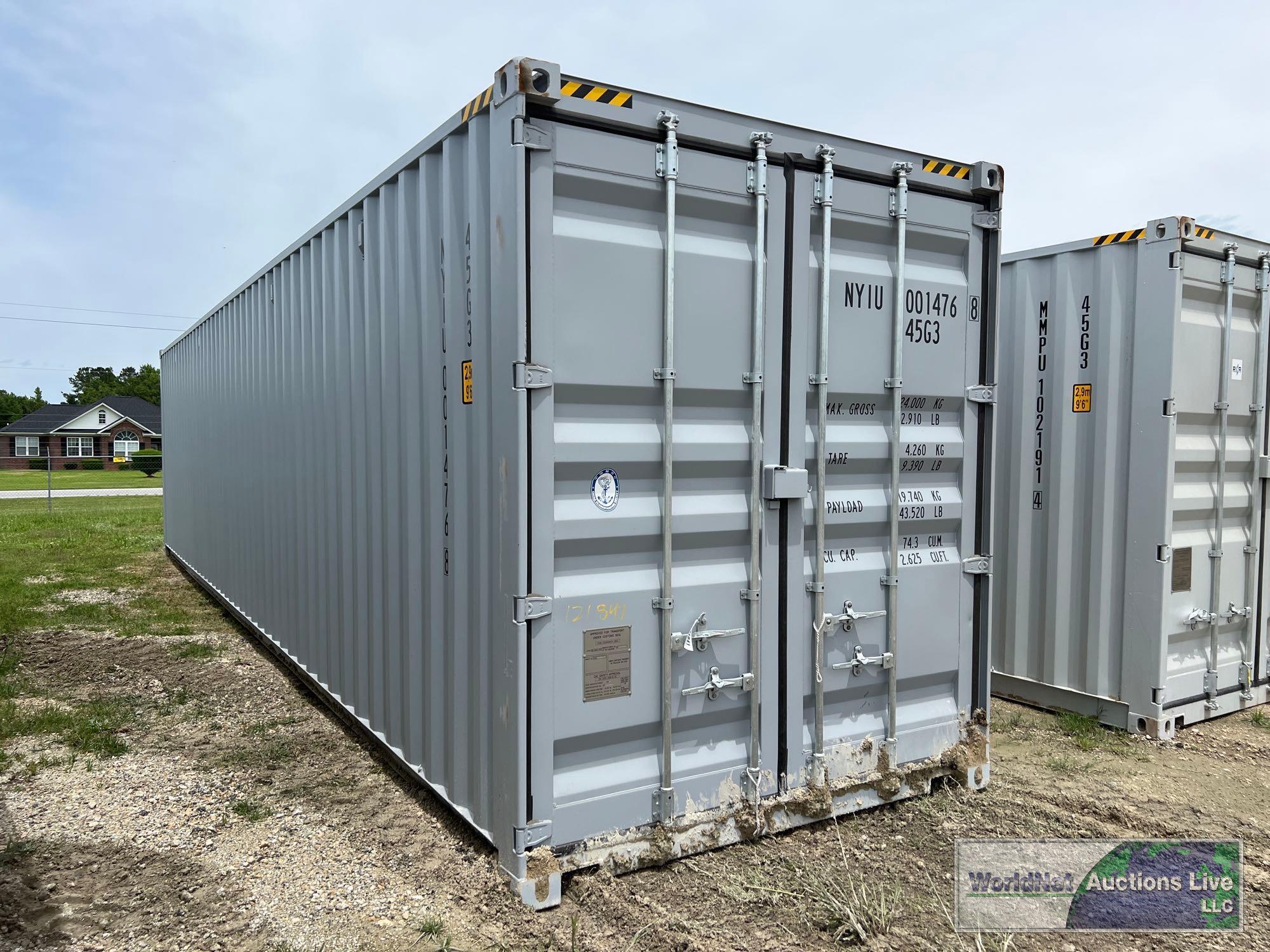 2024 HIGH CUBE 40' MULTI-DOOR SHIPPING CONTAINER SN-QT24400876