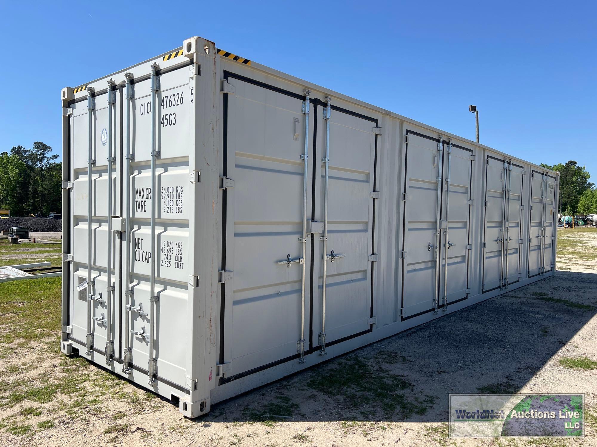 2023 40' MULTI-DOOR HIGH CUBE SHIPPING CONTAINER SN-QDCM23C01499