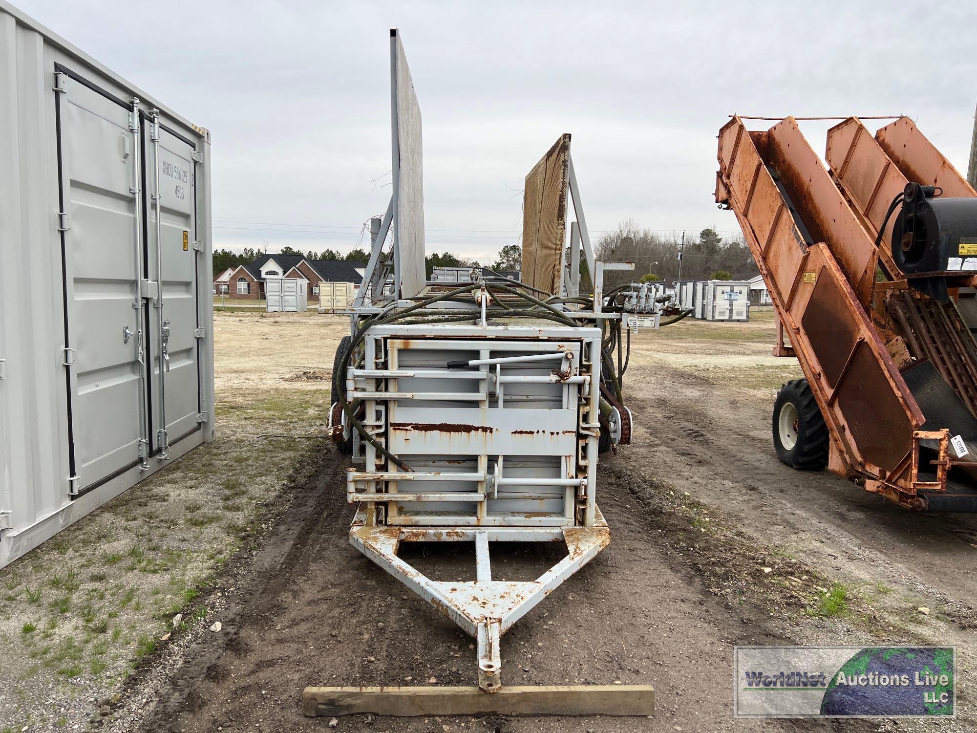 TAYLOR HYDRAULIC TOBACCO BALER