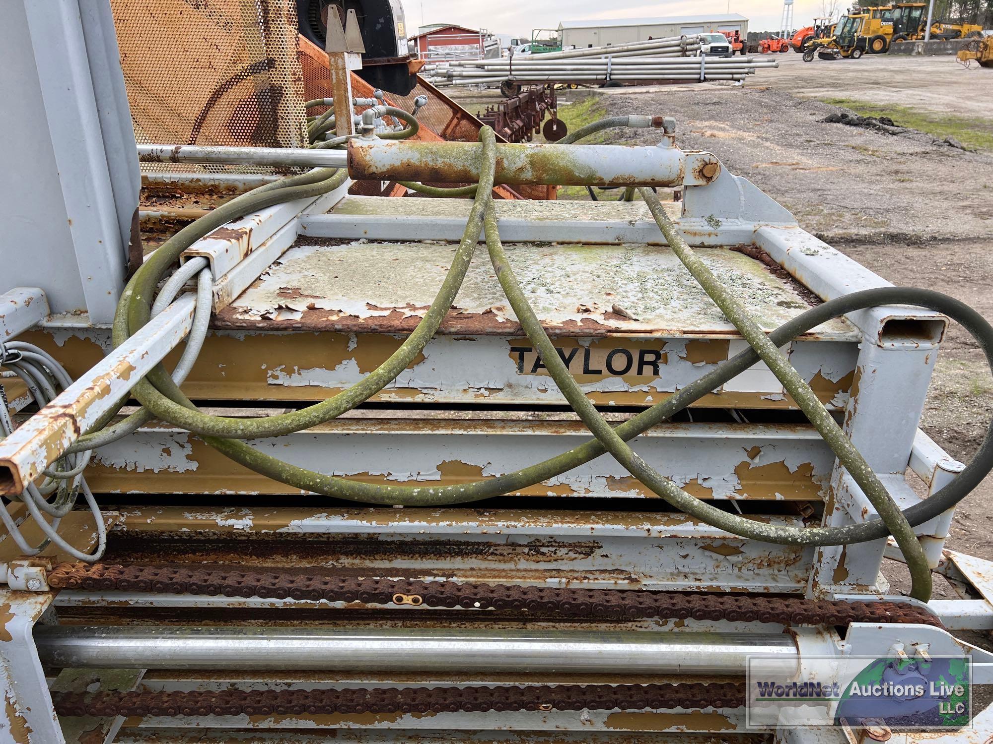 TAYLOR HYDRAULIC TOBACCO BALER