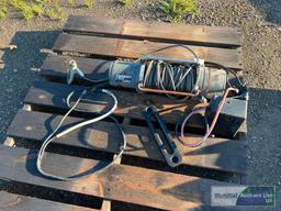 USED RAMSEY REP8000 12V TRUCK WINCH SN-144017