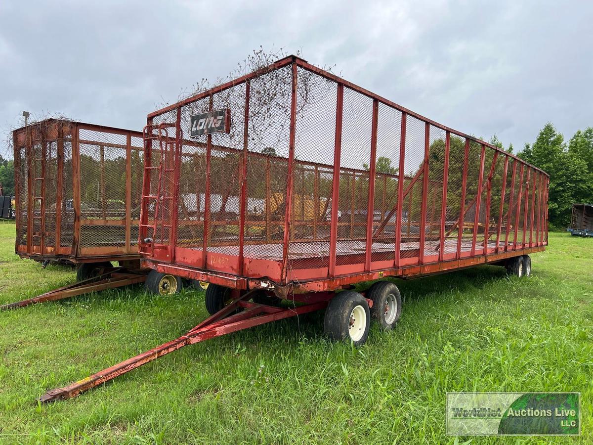 LONG 40'x8' COTTON TRAILER/CART