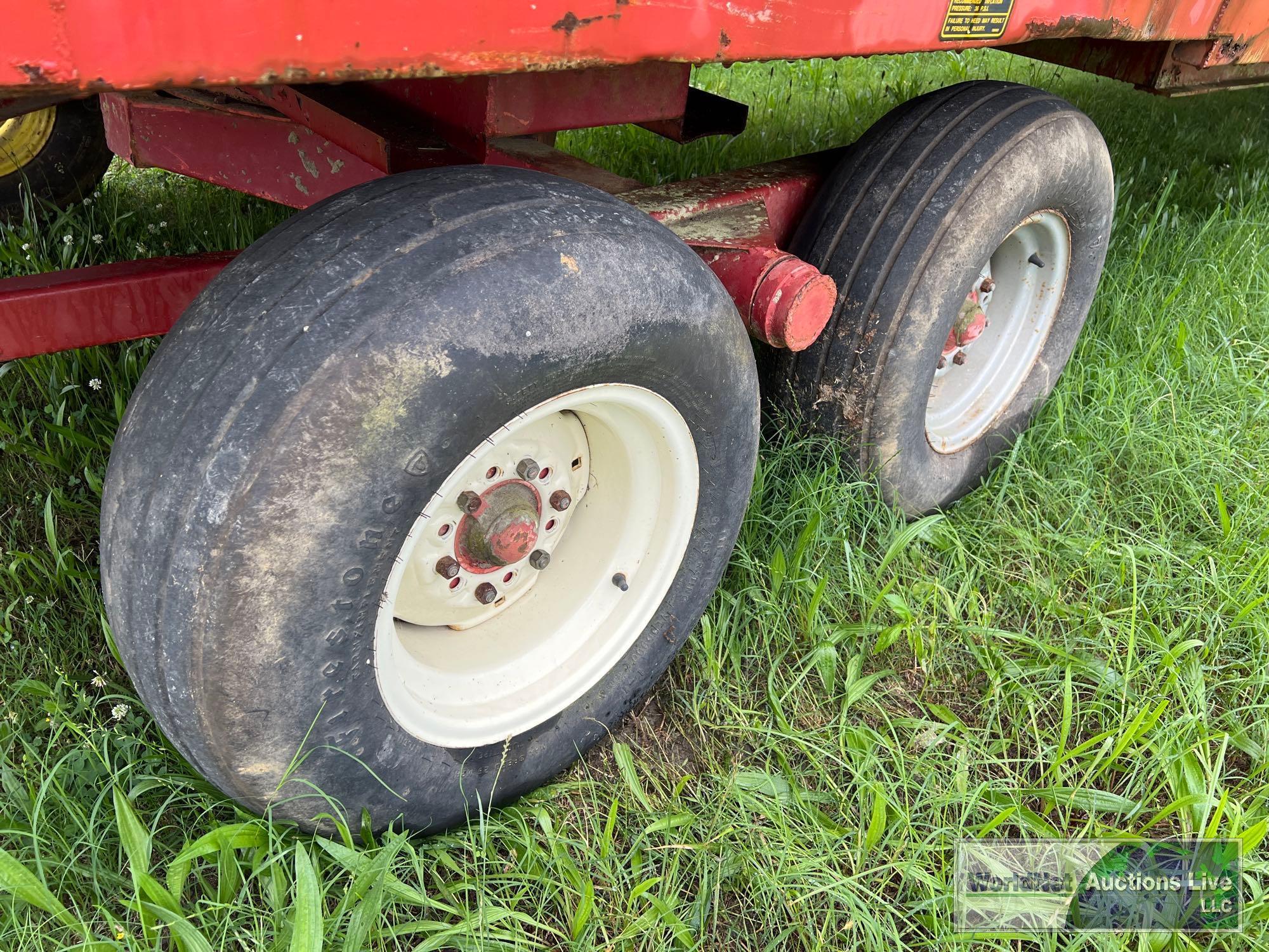 LONG 40'x8' COTTON TRAILER/CART