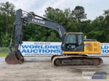 2018 JOHN DEERE 180GLC HYDRAULIC EXCAVATOR SN-1FF180GXTJF020855