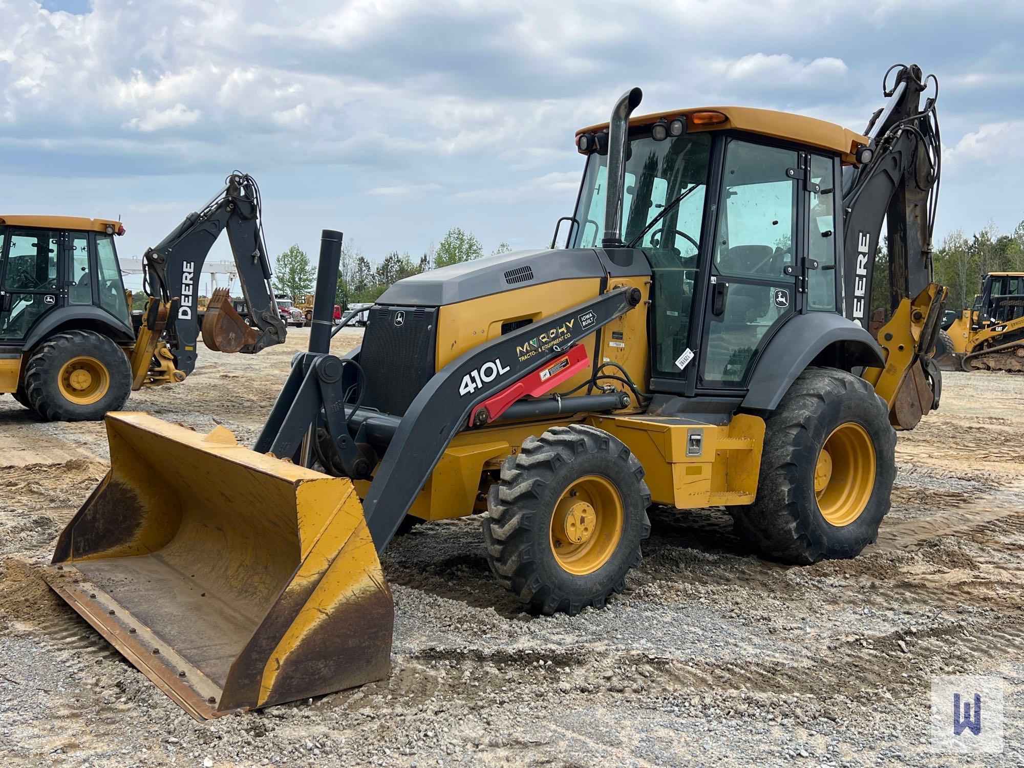 2020 JOHN DEERE 410L BACKHOE LOADER, SN-1T0410LXVLF382137
