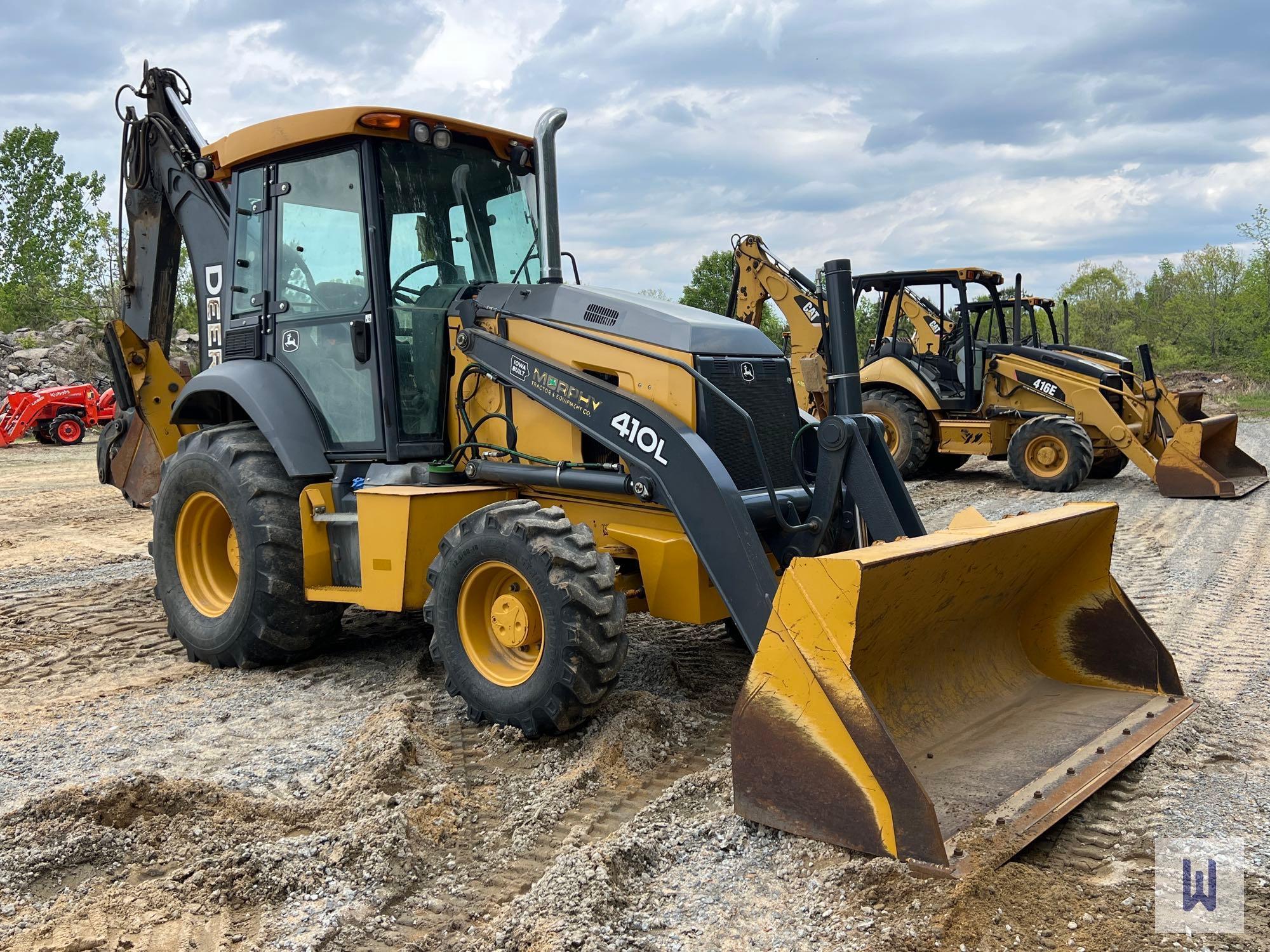 2020 JOHN DEERE 410L BACKHOE LOADER, SN-1T0410LXVLF382137