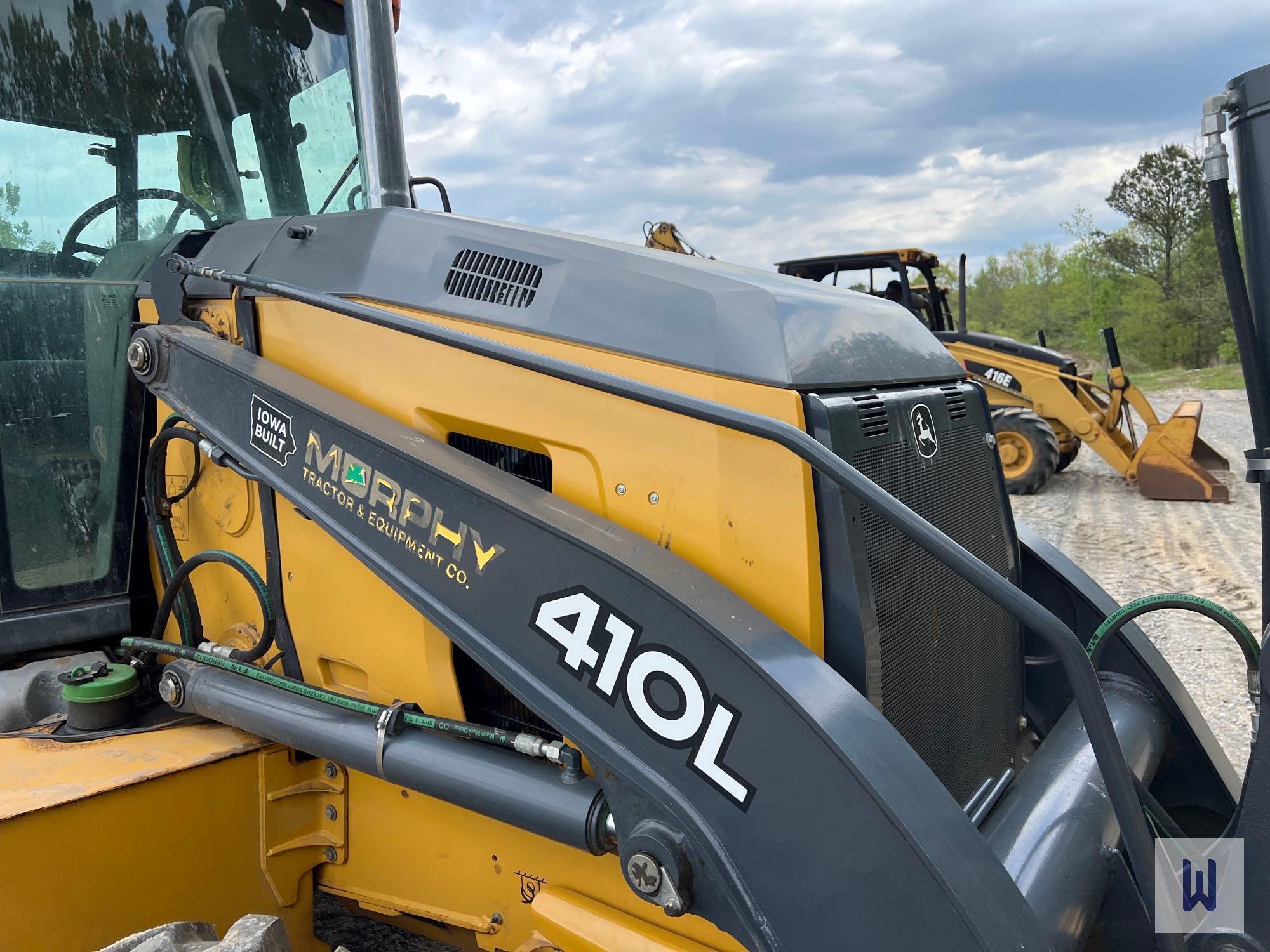 2020 JOHN DEERE 410L BACKHOE LOADER, SN-1T0410LXVLF382137