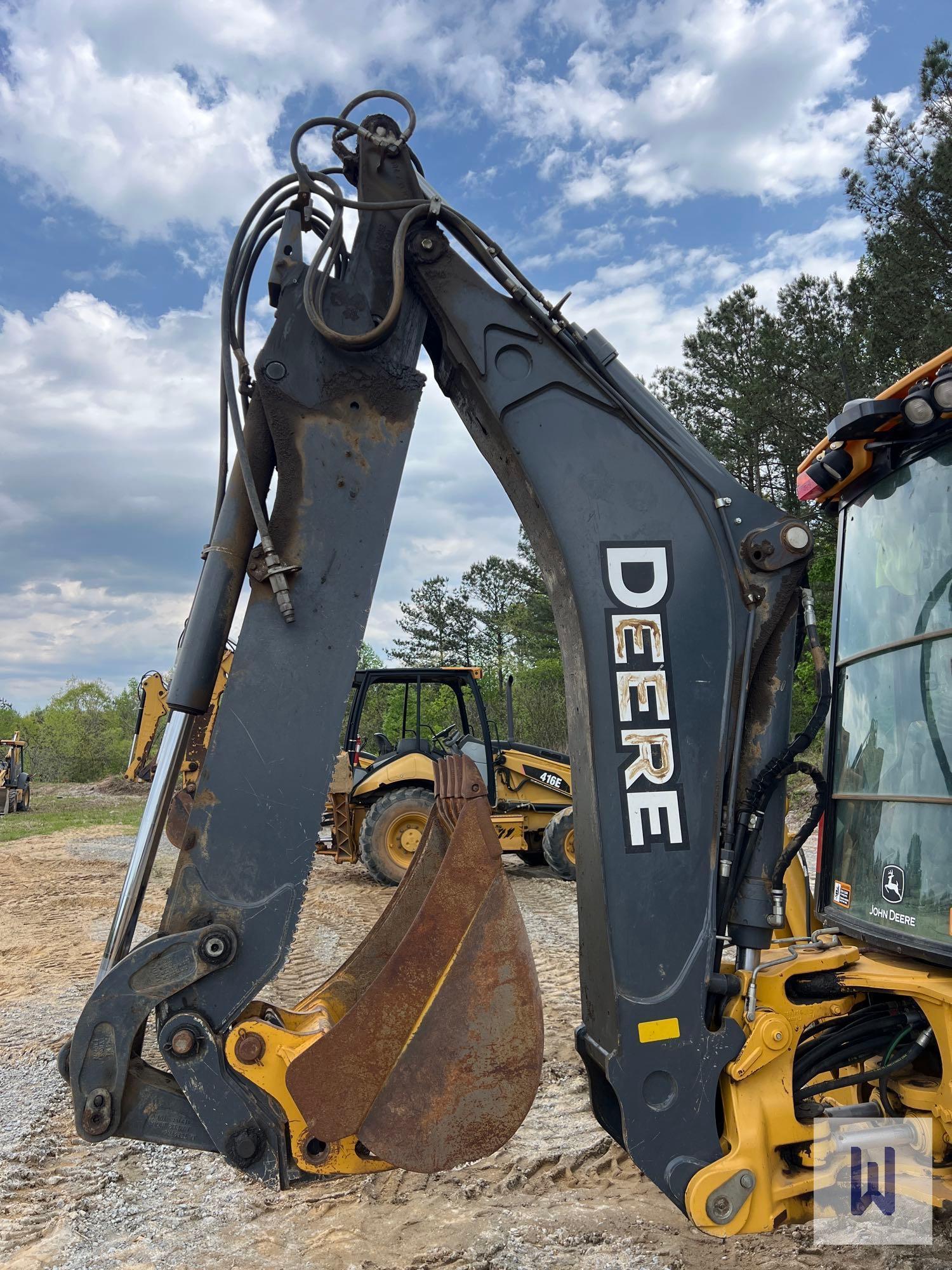 2020 JOHN DEERE 410L BACKHOE LOADER, SN-1T0410LXVLF382137