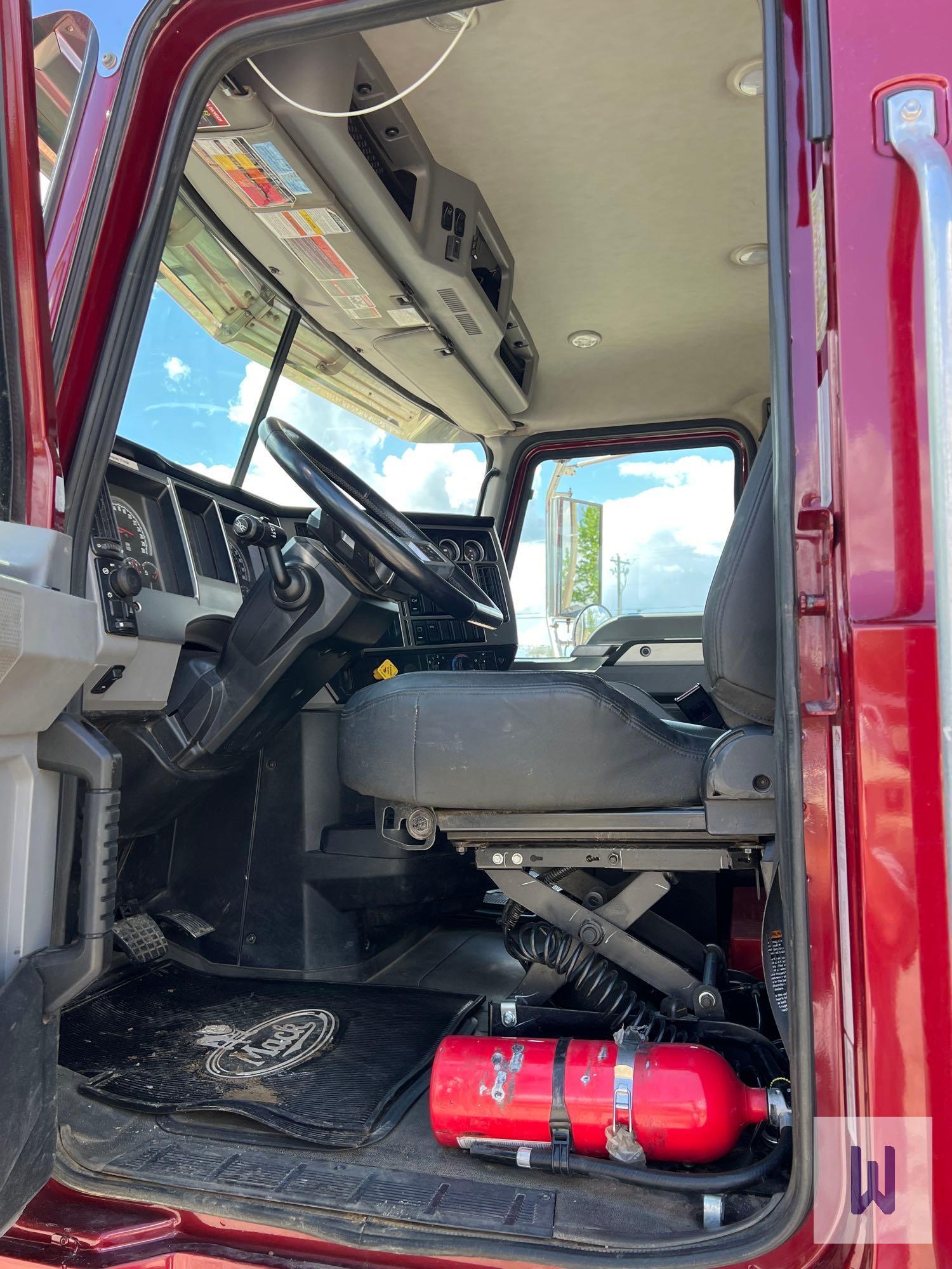2021 MACK GR64F TANDEM AXLE DUMP TRUCK, VIN # 1M2GR2GCXMM020475