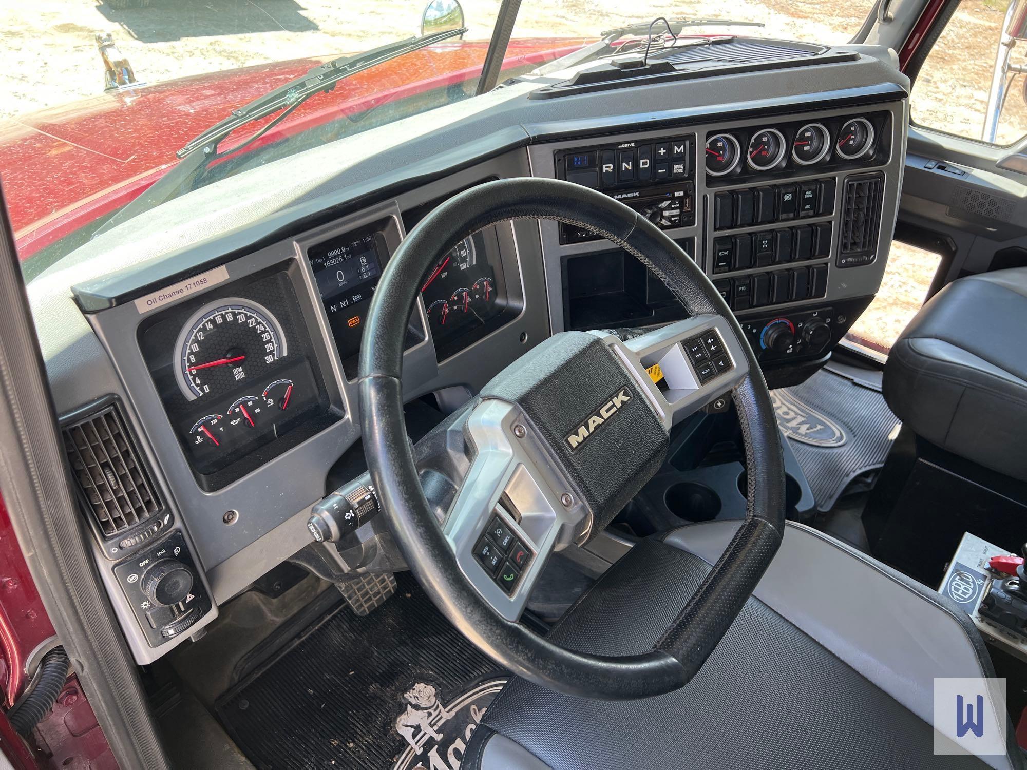 2021 MACK GR64F TANDEM AXLE DUMP TRUCK, VIN # 1M2GR2GCXMM020475