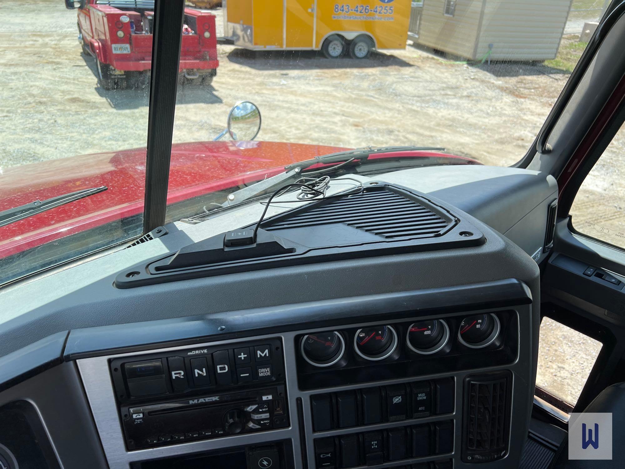 2021 MACK GR64F TANDEM AXLE DUMP TRUCK, VIN # 1M2GR2GCXMM020475