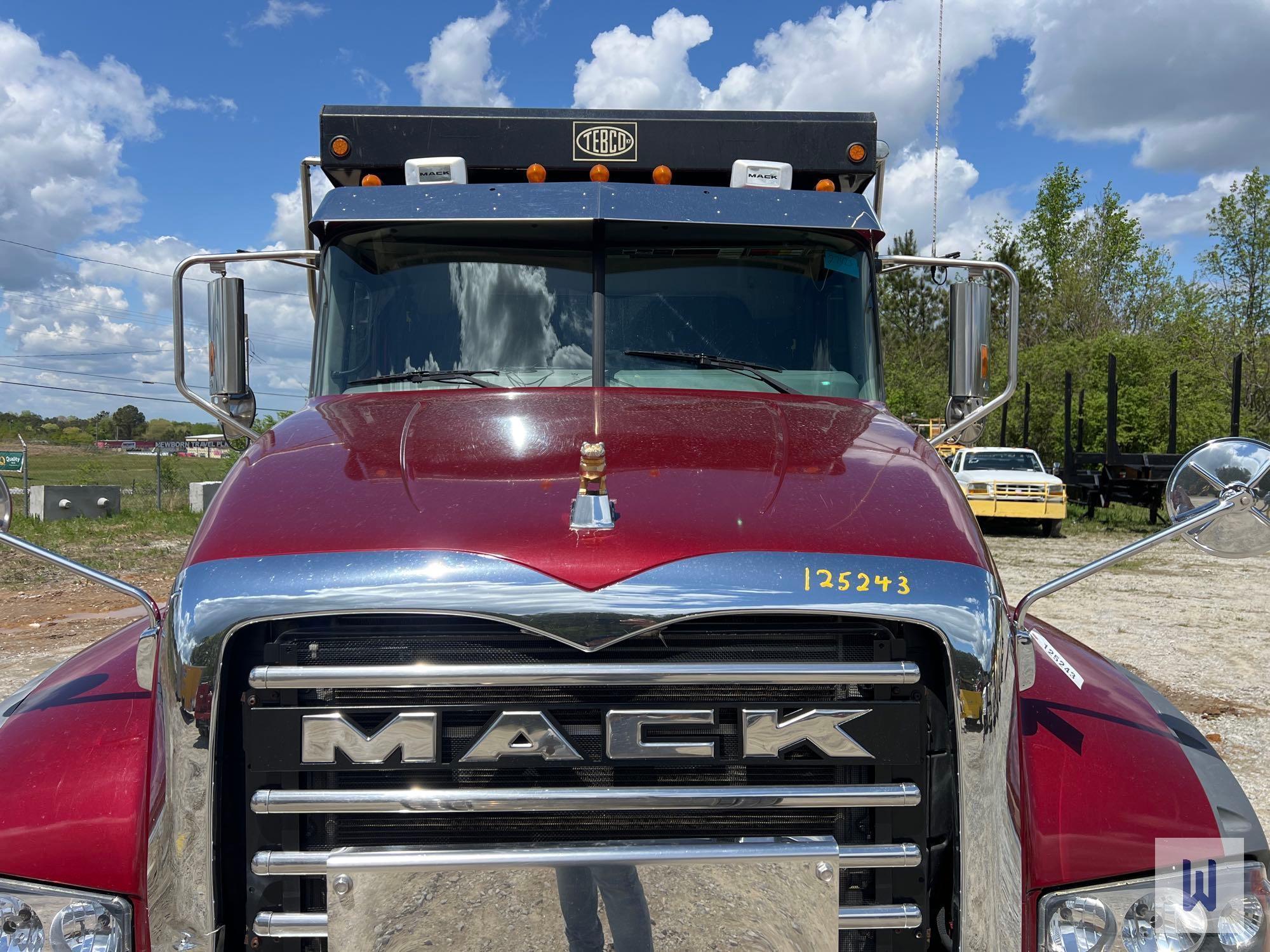 2021 MACK GR64F TANDEM AXLE DUMP TRUCK, VIN # 1M2GR2GCXMM020475