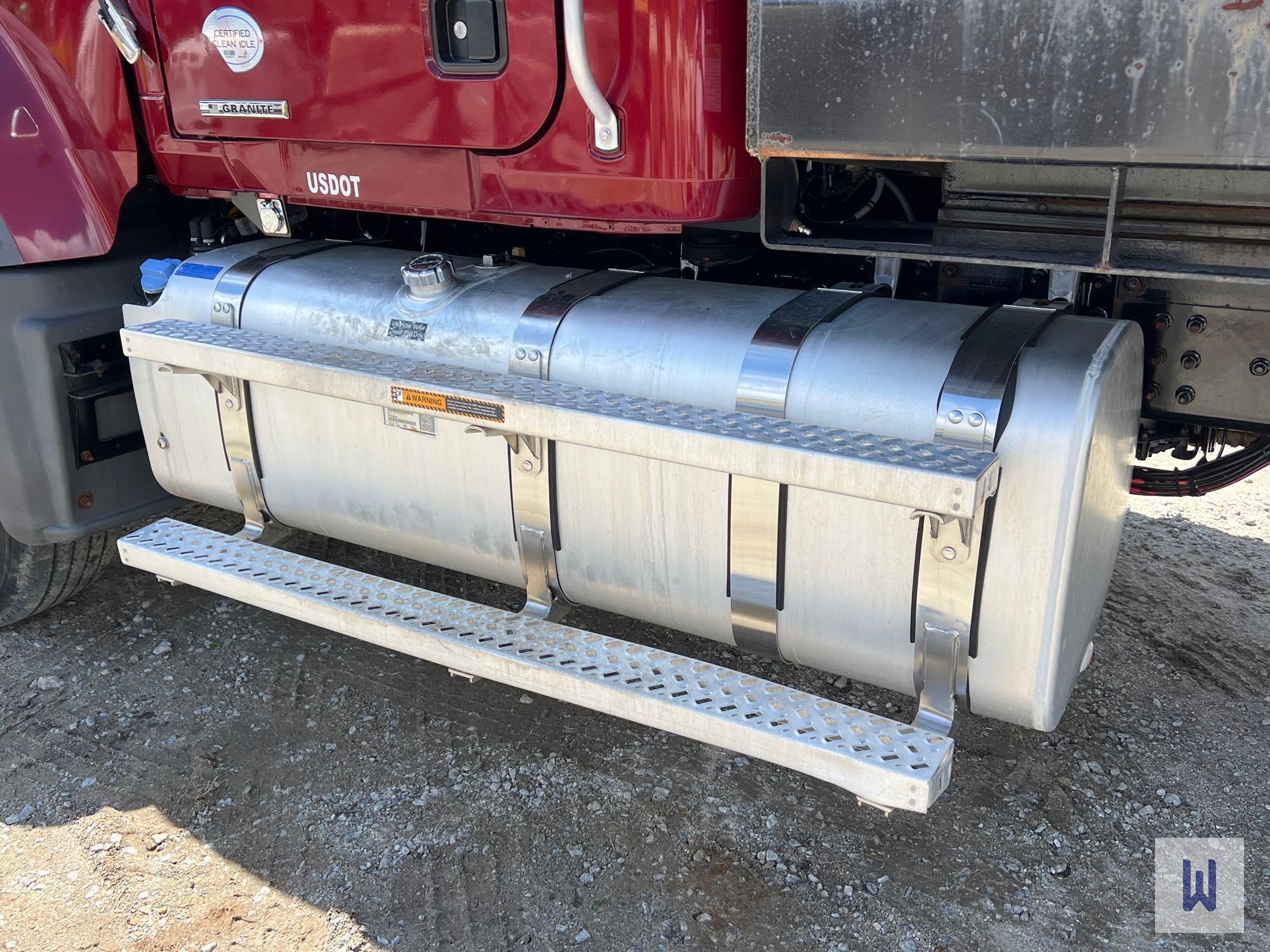 2021 MACK GR64F TANDEM AXLE DUMP TRUCK, VIN # 1M2GR2GCXMM020475