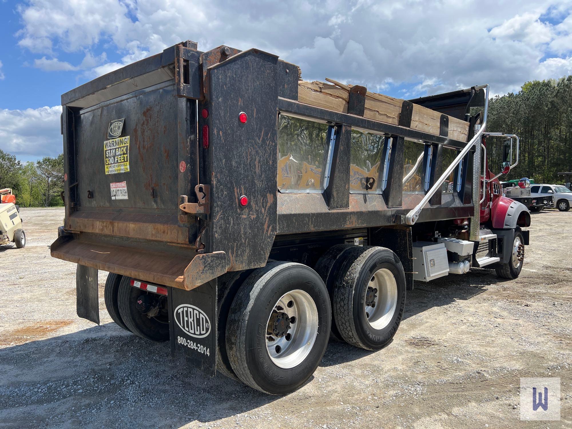 2021 MACK GR64F TANDEM AXLE DUMP TRUCK, VIN # 1M2GR2GCXMM020475
