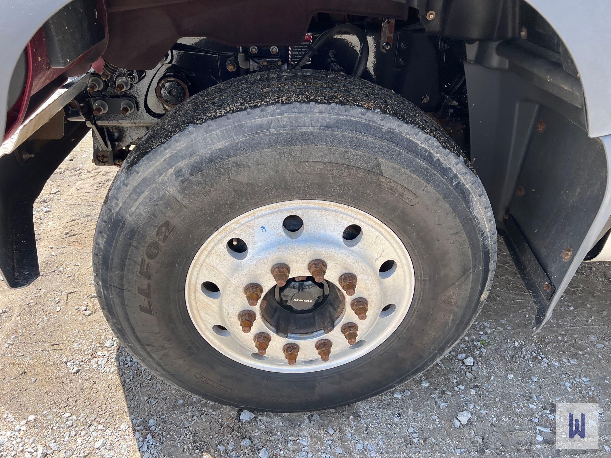 2021 MACK GR64F TANDEM AXLE DUMP TRUCK, VIN # 1M2GR2GCXMM020475