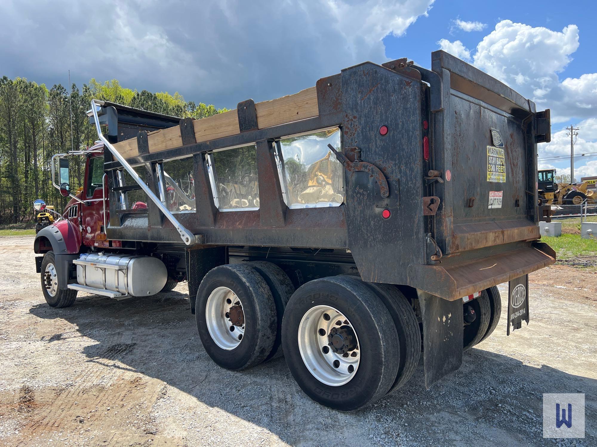 2021 MACK GR64F TANDEM AXLE DUMP TRUCK, VIN # 1M2GR2GCXMM020475