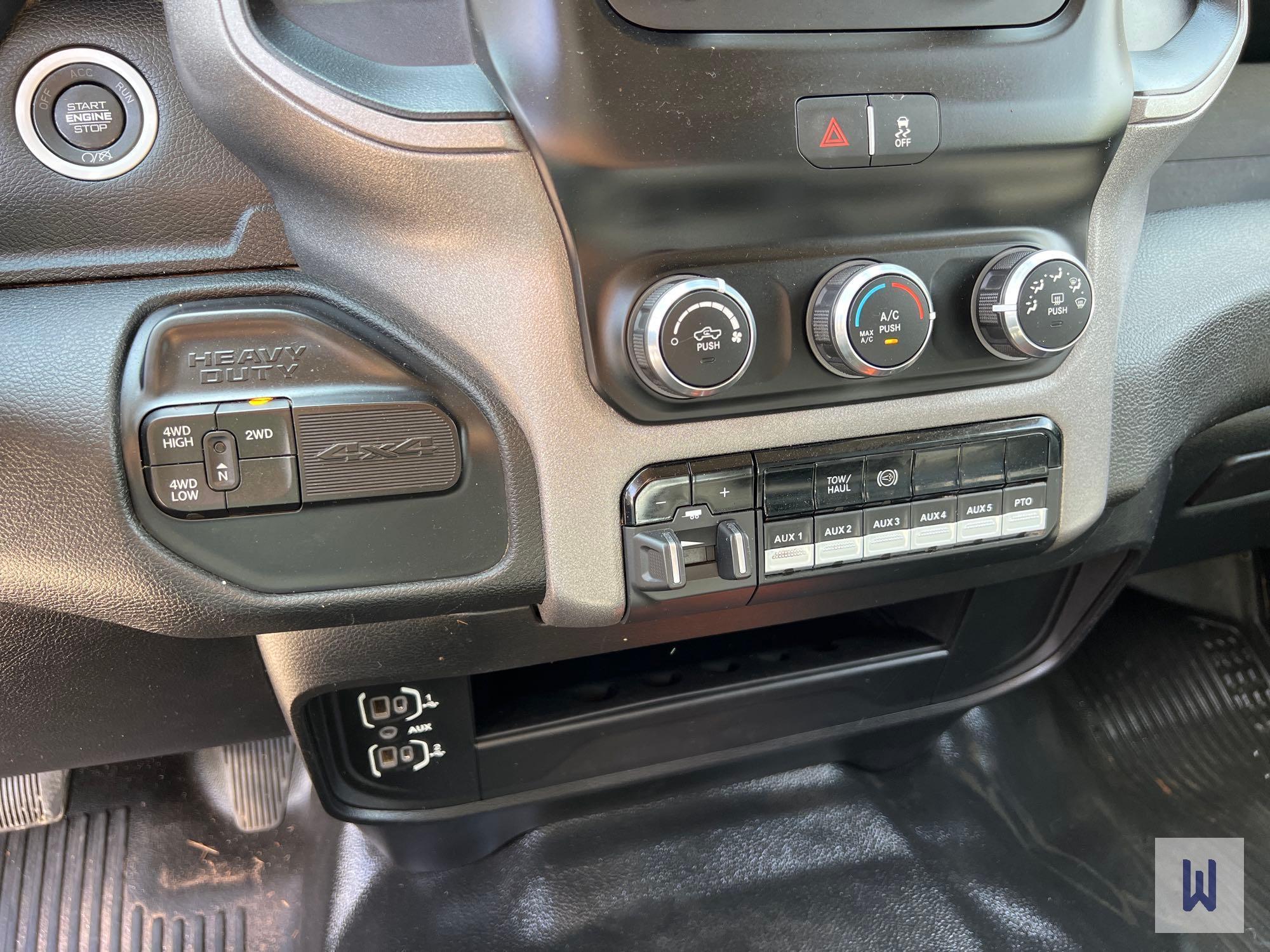 2020 RAM 5500HD SINGLE AXLE DUMP TRUCK, VIN # 3C7WRNFL0LG119703