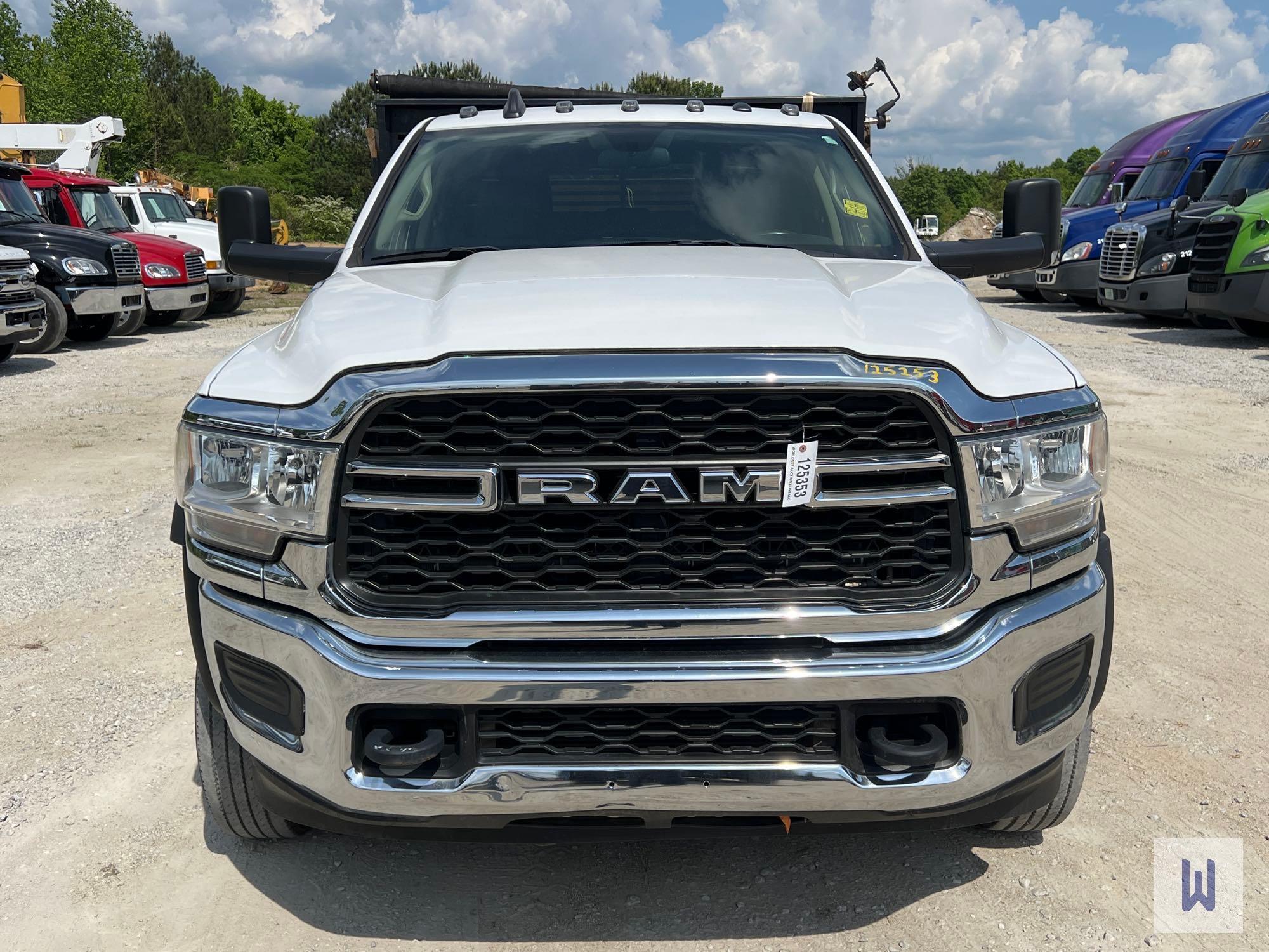 2020 RAM 5500HD SINGLE AXLE DUMP TRUCK, VIN # 3C7WRNFL0LG119703