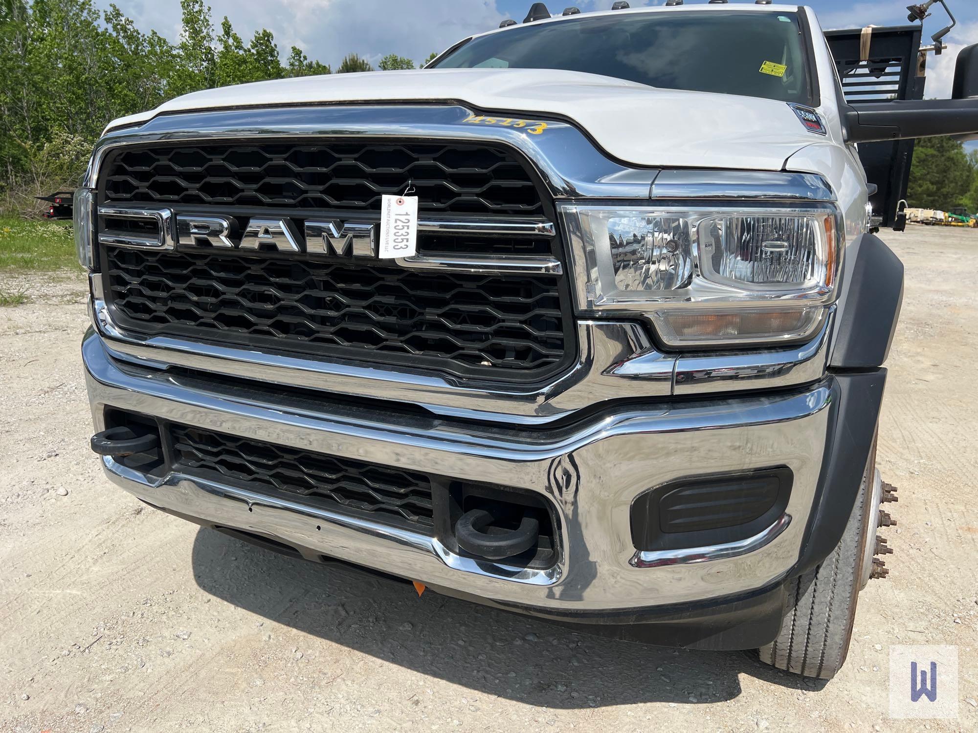 2020 RAM 5500HD SINGLE AXLE DUMP TRUCK, VIN # 3C7WRNFL0LG119703