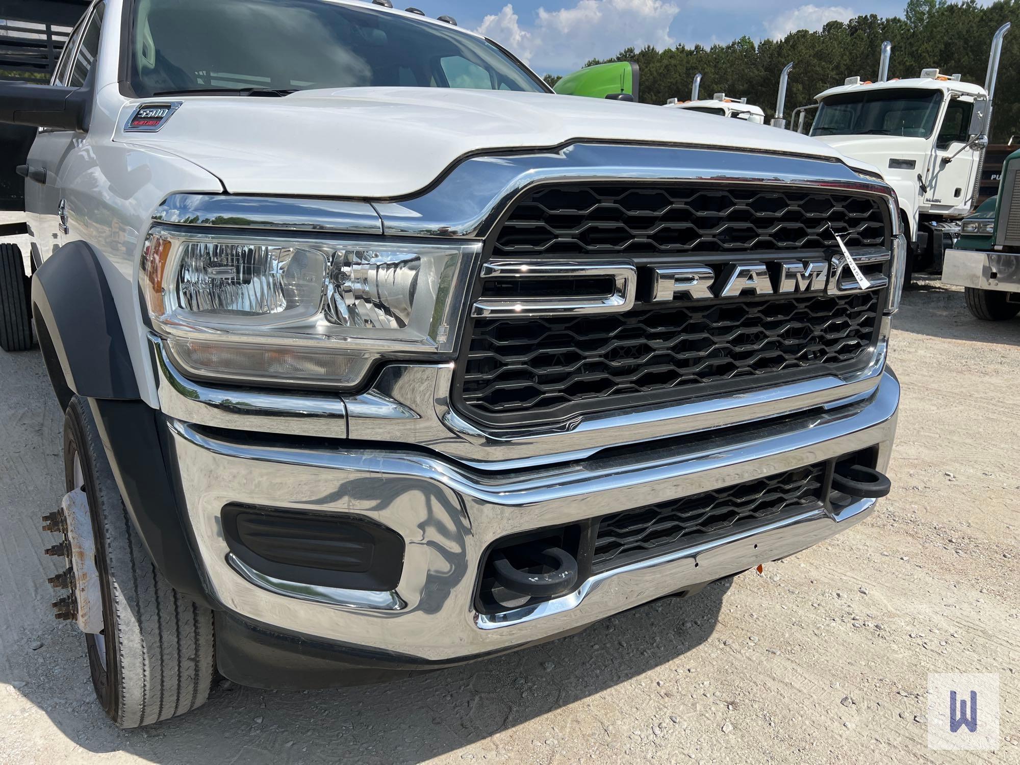 2020 RAM 5500HD SINGLE AXLE DUMP TRUCK, VIN # 3C7WRNFL0LG119703